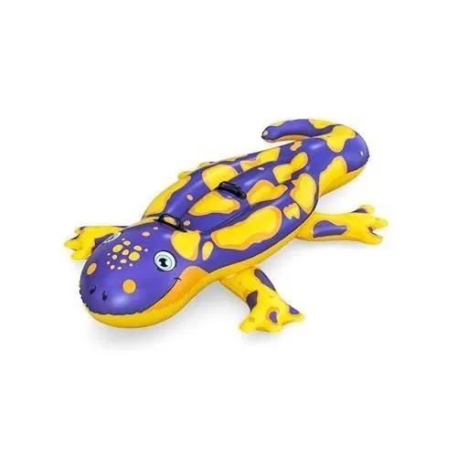 Bouée Chevauchable - Bestway - Splashin' Salamandera - 180 X 112 Cm - À Partir De 3 Ans - Mixte