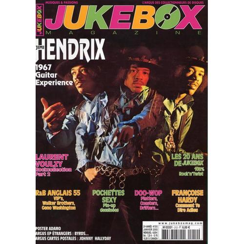 Jukebox Magazine  N° 212 : Jimi Hendrix