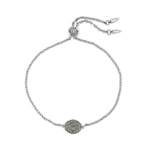 Bracelet - Swarovski - Adore - Métal Rhodié Blanc - Cristaux Swarovski - Réglable 15-22 Cm