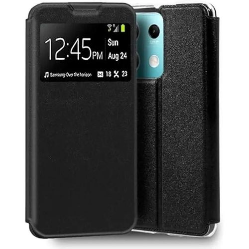 Coque Cool Flip Cover Pour Xiaomi Redmi Note 13 5g Uni Noir