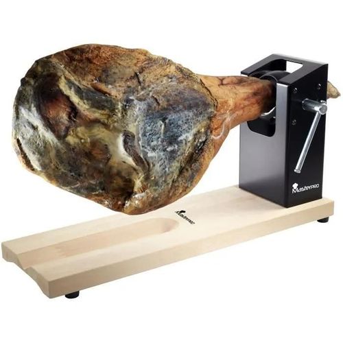 Bergner Masterpro À Jambon, Bois, Marron, 30 X 20 X 5 Cm