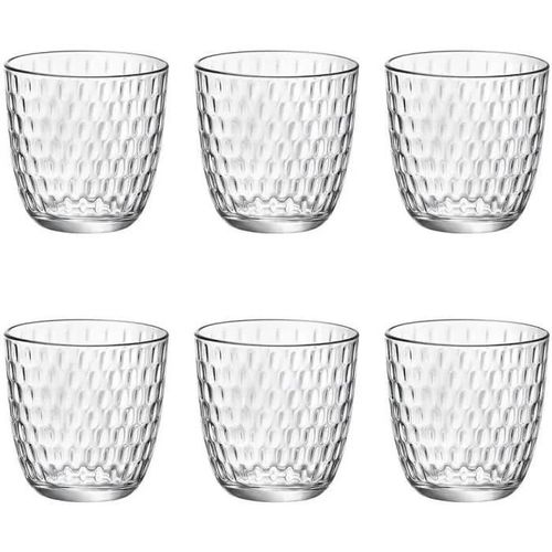 Bormioli Rocco Set De 6 Verres À Eau Slot Acqua 29 Cl