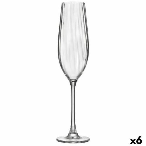 Coupe De Champagne Bohemia Crystal Optic Transparent Verre 260 Ml (6 Unités)