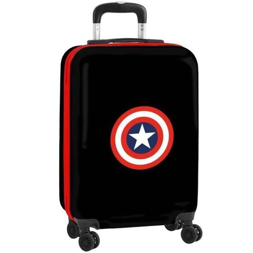 Valise cabine - AVENGERS - Captain America - 50 CM - Coque rigide - Format 48h - Mixte