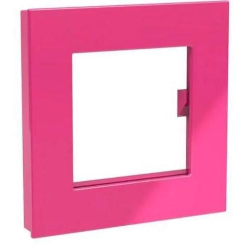 Aimant - Dahle - Mega Magnet Square Xl - Rose - 75 X 75 Mm