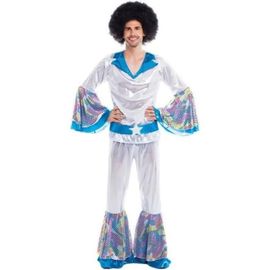 Déguisement Disco Abba Deluxe - Partilandia 2010, S.L. - Homme - Noir - Carnaval