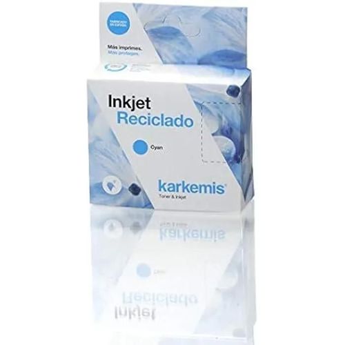 Cartouche d'encre Cyan - KARKEMIS - Epson STYLUS S22/SX125/420W/425W/BX305F/305FW - Compatible générique