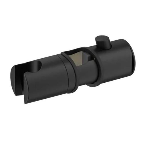 Accessoires salle de bain - Wenko - Support réglable pour pommeau de douche "Libertà" - Noir - L 12,3 x H 4,7 x P 3,9 cm