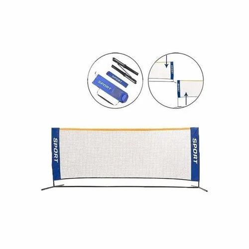 Ensemble Minitennis/Minibadminton Métallique Softee - Bleu/Blanc - Tu