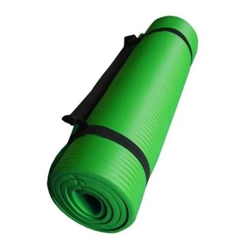 Tapis De Yoga Softee Matixcell 1 Cm - Vert - 120x60 Cm - Mousse À Cellules Fermées - Pieds Nus - Adulte