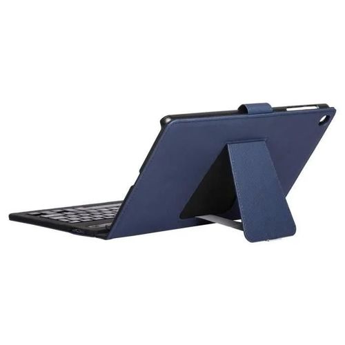 Housse Pour Tablette Et Clavier Silver Ht Galaxy Tab A8 Bleu