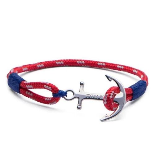 Bracelet - Tom Hope - Arctic Blue U - Rouge - Argent - Unisexe