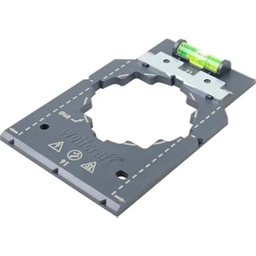 wolfcraft 5975000 - Gabarit de marquage et de positionnement - Pour une installation rapide et sans erreur de douilles et