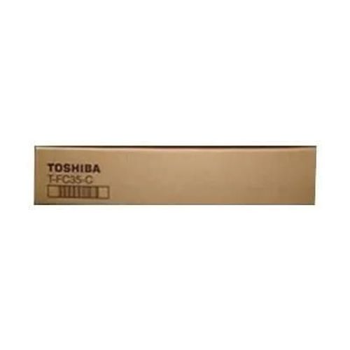Cartouche de toner cyan Toshiba T FC35-C pour e-STUDIO 2500c, 3500c, 3510c