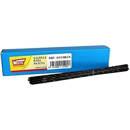 Scie à bois droite - wuto - PQ. 144 N6 - 13 cm de long