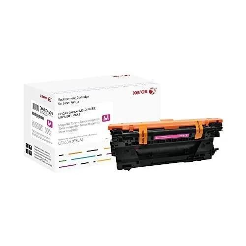 Toner XEROX équivalent HP 655A CF453A MG pour HP Color LaserJet M652, M6 - Magenta - Pack de 1