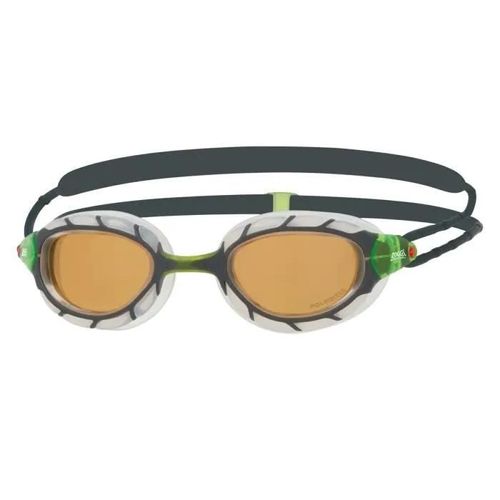 Lunettes De Natation Zoggs Predator Polarized Ultra (R) - Grey/Orange/Polarizedcopper/Gris - Tu