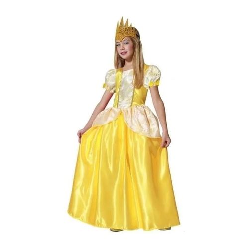 Déguisement Princesse Jaune - Atosa - Costume Renaissance Ou Conte De Fées