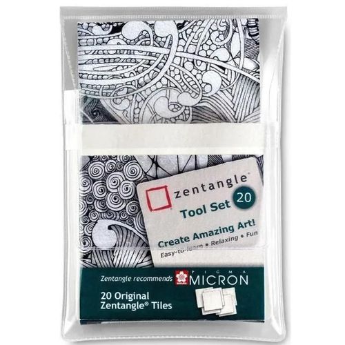 20 Tuiles Blanches Zen