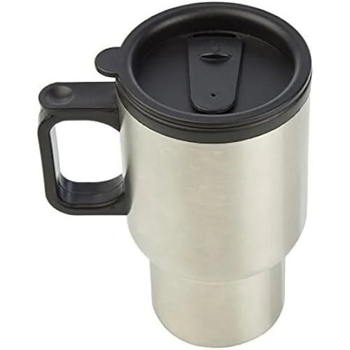 Mug De Navetteur Unisexe - Regatta - Argenté - Double Paroi - Acier Résistant - Couvercle Anti-Déversement