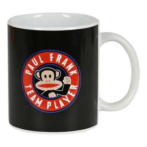 Tasse Mug Paul Frank Team Player Céramique Noir (350 Ml)