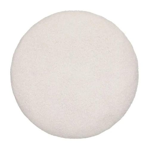 Coussin "Subli" - Fausse Fourrure Bouclée - Ivoire - D40 Cm - Ivoire - Atmosphera Createur D'interieur