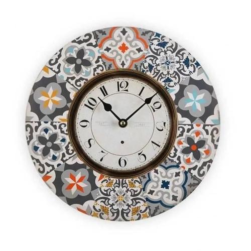 HORLOGE MURALE MOSAIQUE 29 cm