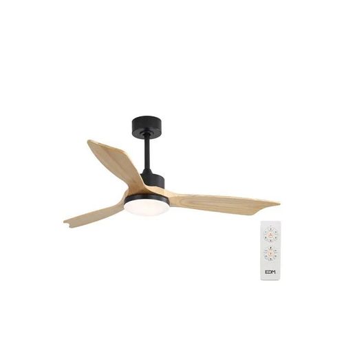 Ventilateur De Plafond Smart Bois Lumière Led 3000/4000/6000k Baltic Edm