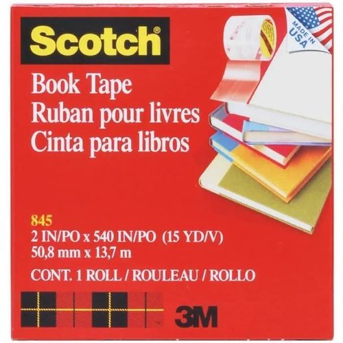 Scotch Book Tape Boxed-2"X15yd