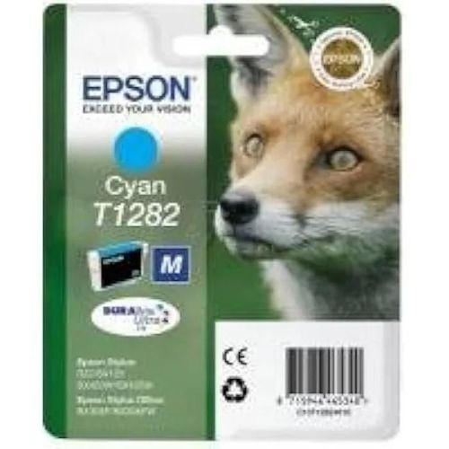 Cartouche d'encre Epson T1282 Cyan 3.5 ML - S22/SX125/420 W/425 W/Office BX305 F