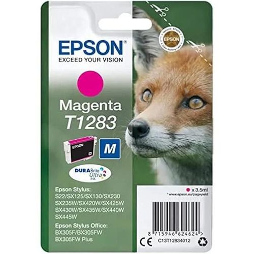 Cartouche d'encre EPSON T1283 Magenta - S22/SX125/420W/425W/Office BX305F/Zorro
