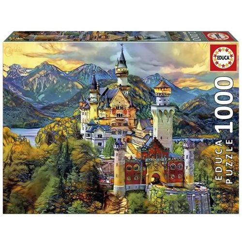 Puzzle 1000 Pièces - Educa - Château De Neuschwanstein