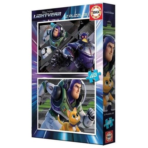 Puzzle Educa Toy Story Buzz Lightyear - 2 X 48 Pièces - Multicolore