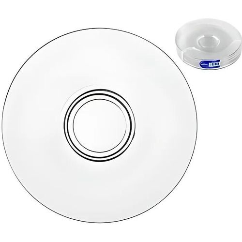 Duralex Lot De 6 Soucoupes En Verre Pour Tasses Caprice Cm14 Table Meubles