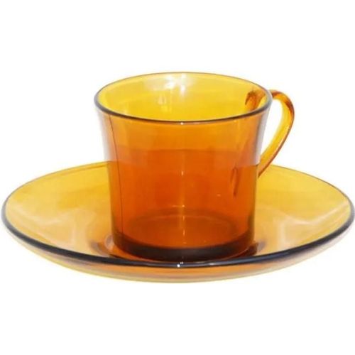 Art De La Table | Tasse Avec Sous-Tasse Duralex Lys Ambre (18 Cl)