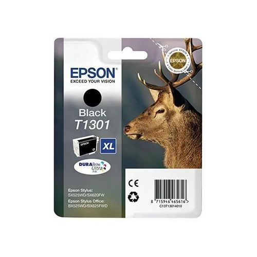 Cartouche Jet d encre Originale T1301 XL 25 ml Noir