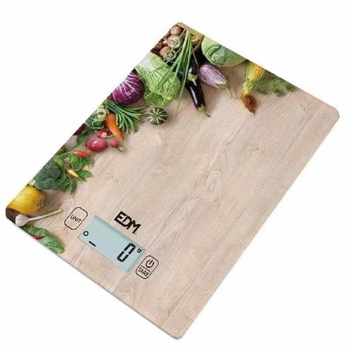 Balance De Cuisine Edm Bois 5 Kg (14 X 19.5 Cm)