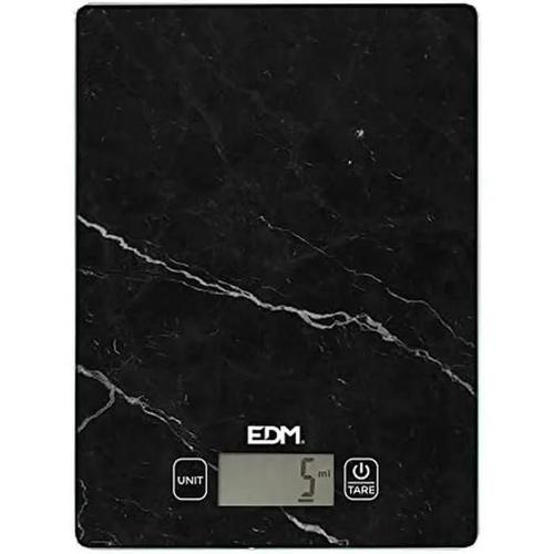 Balance De Cuisine Edm Noir 5 Kg (14 X 19.5 Cm)