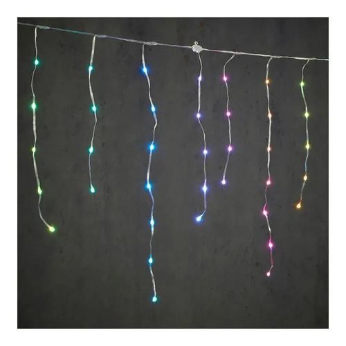 Rideau Led Multicolore Effet Glace
