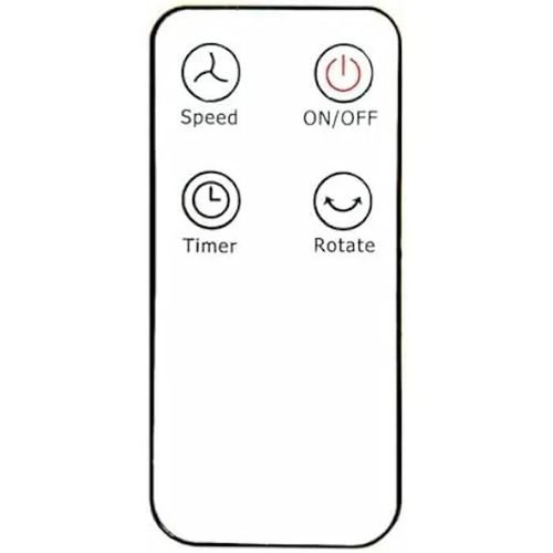 Télécommande de Rechange pour Ventilateur - EDM - 33529 33527 - Multicolore - Blanc