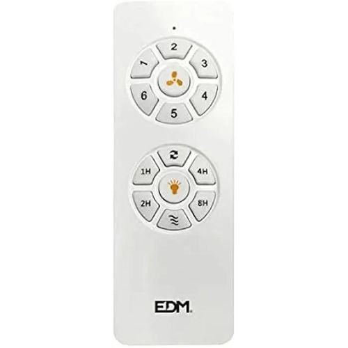 Télécommande de Rechange pour Ventilateur EDM 33824 Coral 33823 Blanc