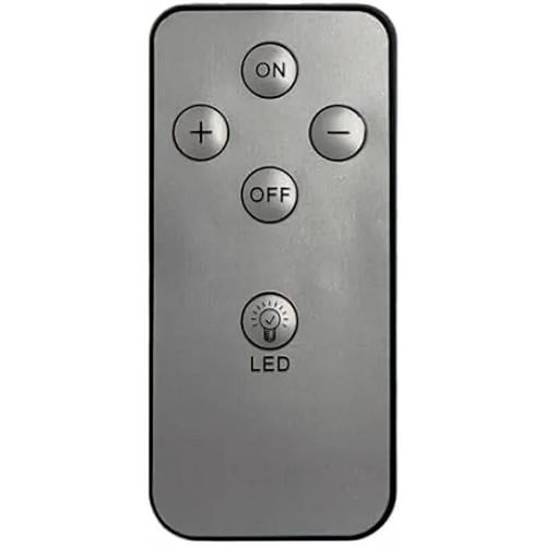 Télécommande de Rechange pour Ventilateur EDM 33524 33523 Argenté
