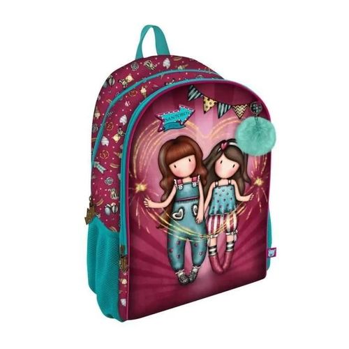 Santoro Gorjuss - Sac à Dos double zip - Feux d'artifice