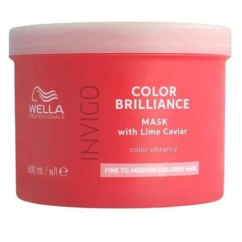 Wella Professionals Invigo Color Brilliance Masque Cheveux Cheveux Colorés Fins À Normaux 500ml 