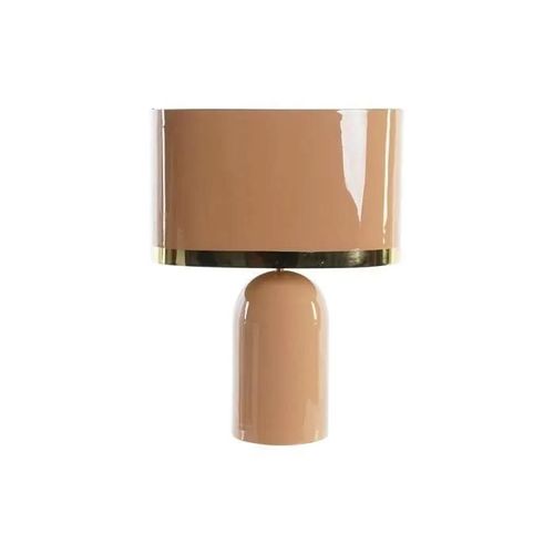 Lampe De Bureau Rose Doré Métal Fer 50 W (37 X 21 X 52 Cm)