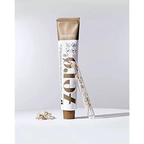 Teinture Pour Cheveux - Salerm - Zero Color N 50 - Sans Ammoniaque - Châtain - Crème 