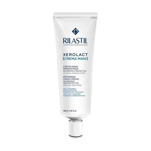 Crème Pour Les Mains Rilastil - Xérolact - 100 Ml - 20% Beurre De Karité 