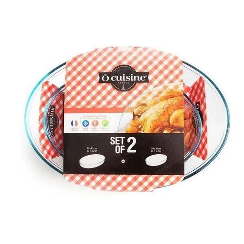Ocuisine L Sources De Verre Pour Four, 39 X 27 30 X 21 - 4937618