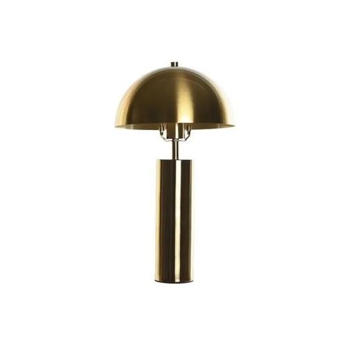 Lampe De Bureau 24 X 24 X 46 Cm Doré Métal 220 V 50 W