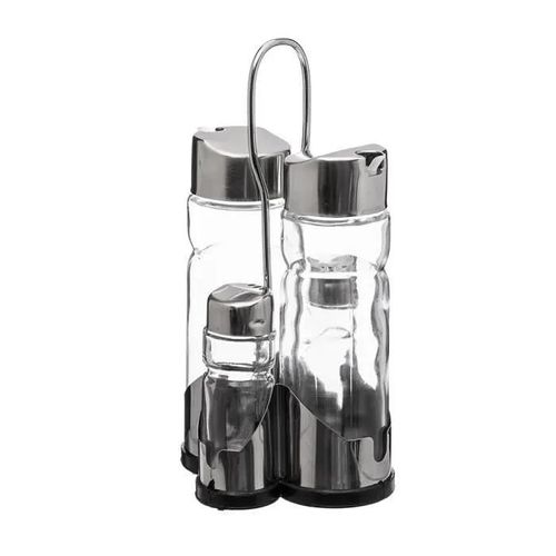 Set Porte Pour Huile, Vinaigre, Sel Et Poivre